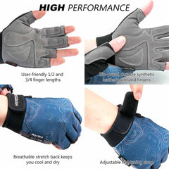 Men's Astro Fingerless Fishing Gloves - Bassdash