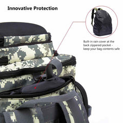 Water Resistant Fishing Tackle Backpack [3670] Tactical Bag - Bassdash