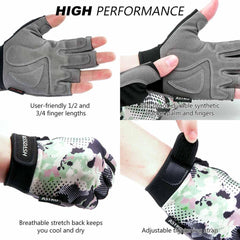 Men's Astro Fingerless Fishing Gloves - Bassdash