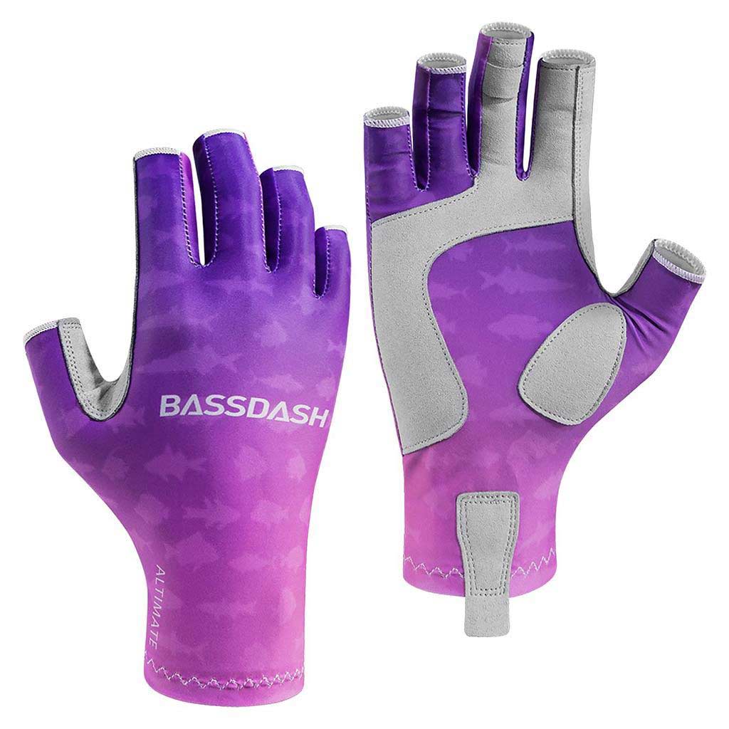 Upf 50+ Fingerless Fishing Gloves - Fishing Sun Protection Gloves - Uv  Protection Gloves For Men And Women Fishing, Rowing, Hiking, Running,  Cycling And Driving