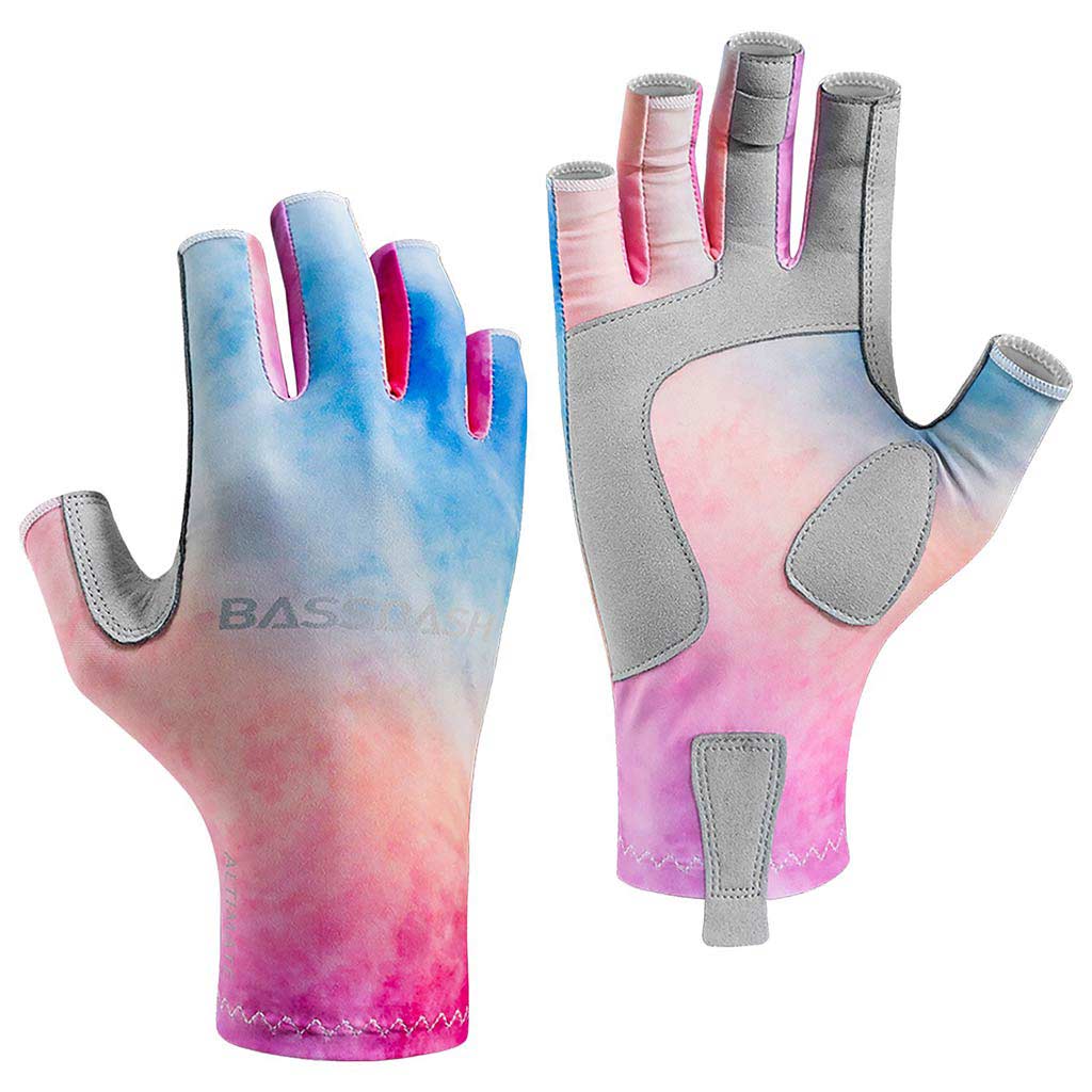 UV Protection Fishing Fingerless Gloves UPF50+ Sun Gloves Men Women for  Kayaking