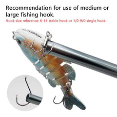 Portable Fishing Hook Remover Aluminum Hook Disgorger - Bassdash