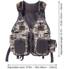 FV05 Fishing Vest for Men Women - Bassdash