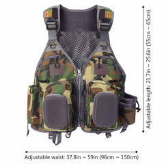 FV05 Fishing Vest for Men Women - Bassdash