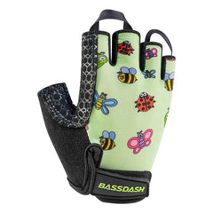 Kids' Gloves with Padded Grippy Palm UV Protection for Bicycle Fishing - Bassdash