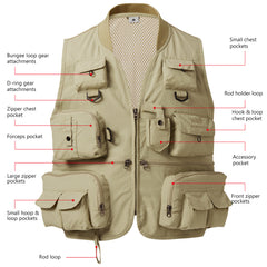 Versatile V1 Utility Vest for Men Women - Bassdash