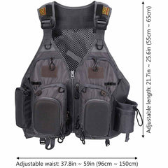 FV05 Fishing Vest for Men Women - Bassdash