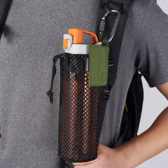 Water Bottle Pouch with Carabiner - Bassdash